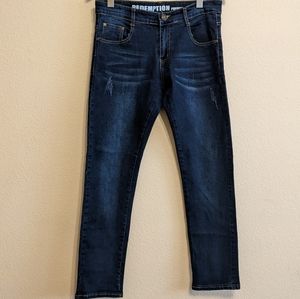 Redemption Premium Denim Dark Wash Men's 30x30 EUC